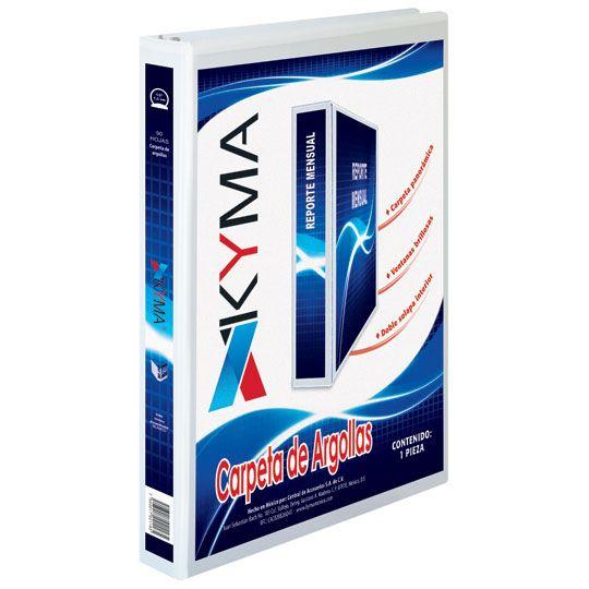 Carpeta panorámica de 1/2 " blanca O - Colmenero Shop