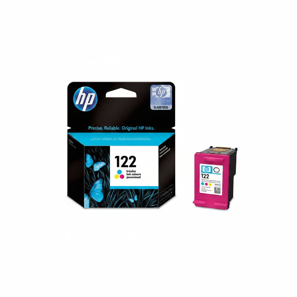 Cartucho de tinta HP 122 Tri-Color CH562HL original para impresoras HP Deskjet