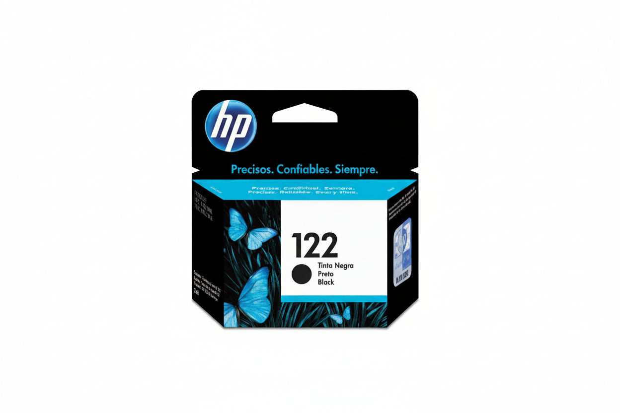 Cartucho de tinta HP 122 negro CH561HL para impresoras Deskjet 1000 2050 3050
