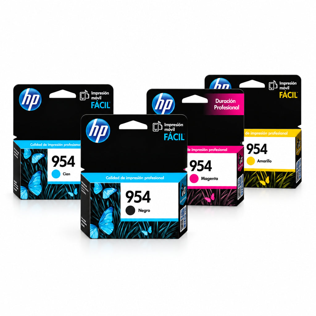 Cartuchos de tinta HP 954 Cyan L0S50AL Magenta L0S53AL Amarillo L0S56AL