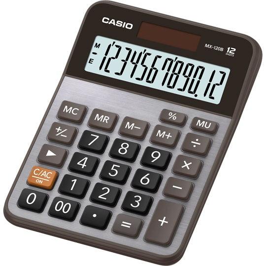 Calculadora de escritorio de 12 dígitos Casio MX120 - Colmenero Shop