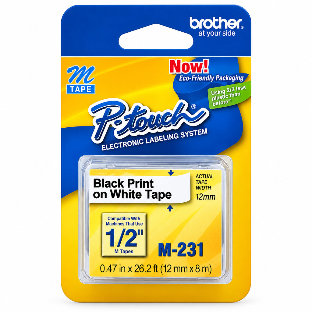 Cinta Brother Plástica M231 - Colmenero Shop
