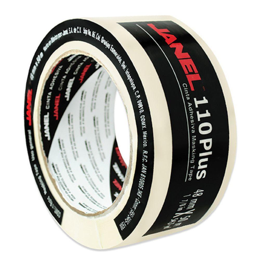 Cinta Masking Janel Modelo 110 48mm x 50m | Ideal para Oficina y Escuela