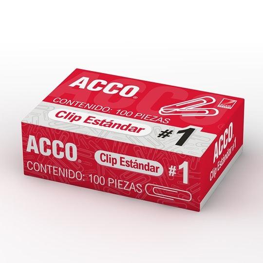 Clip estándar Acco N°1 P1650 - Colmenero Shop
