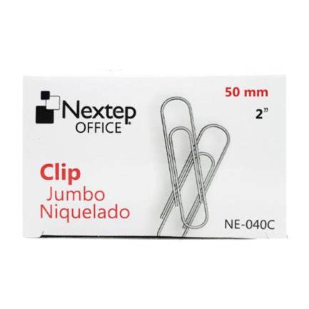 Clip Jumbo Niquelado Nextep Ne-040C - Colmenero Shop