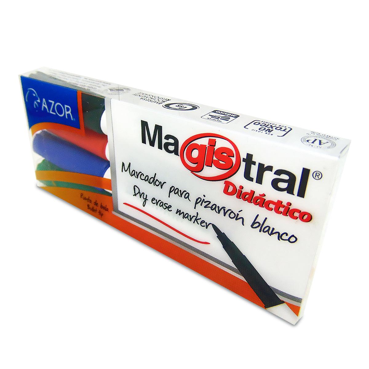 Marcador Magistral didáctico C/4 fino # 84074 - Colmenero Shop