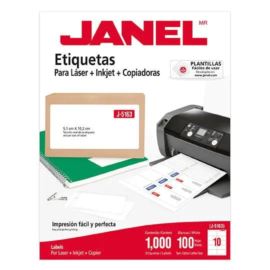 Etiqueta Blanca Janel J-5163 - Colmenero Shop