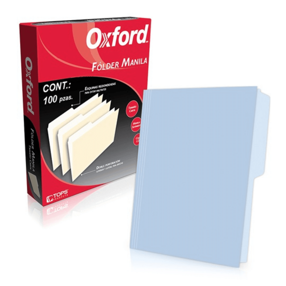 Folder Manila Oxford Tamaño Carta - Colmenero Shop