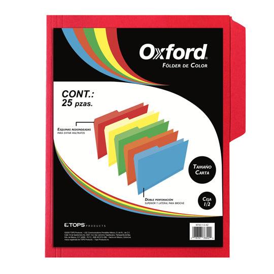 Folder Oxford Carta Color C/25 - Colmenero Shop