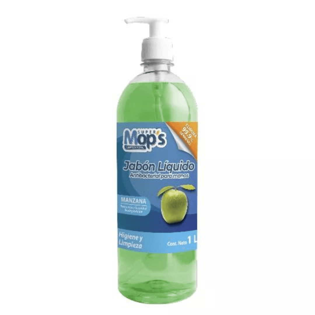 Jabón liquido para manos 1 lt Manzana Verde - Colmenero Shop