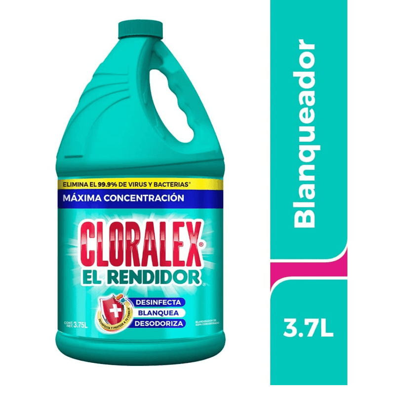 Blanqueador Cloralex 3.7 lts.
