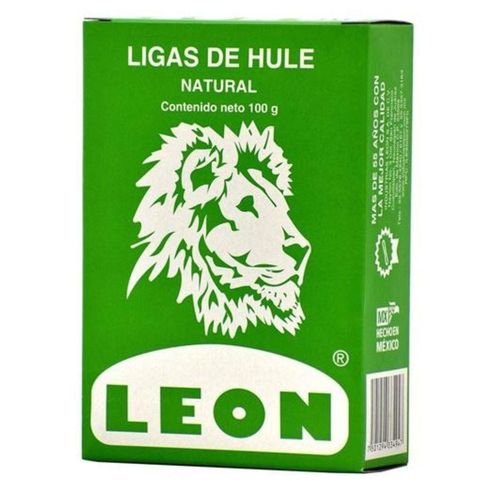 Ligas de hule León N° 18-33-64 caja 100 gr - Colmenero Shop