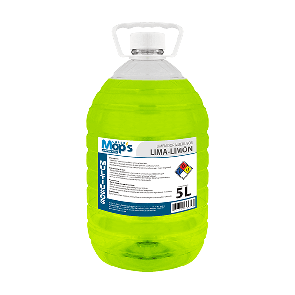Limpiador Multiusos Lima-Limón Super Mops 5L | Profesional e Higiénico - Colmenero Shop
