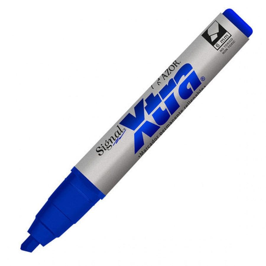 Marcador Permanente Xtra Signal Azul 40003 Colmenero Shop