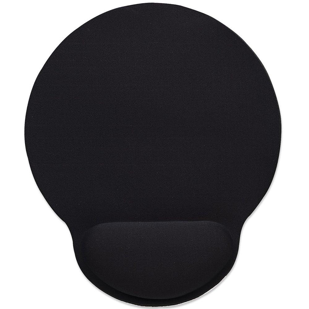 Mousepad ergonómico negro Manhattan 434362 - Colmenero Shop