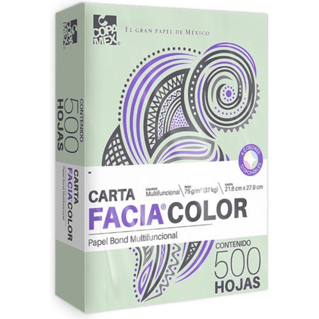 Papel Facia Color VERDE Tamaño Carta - Colmenero Shop