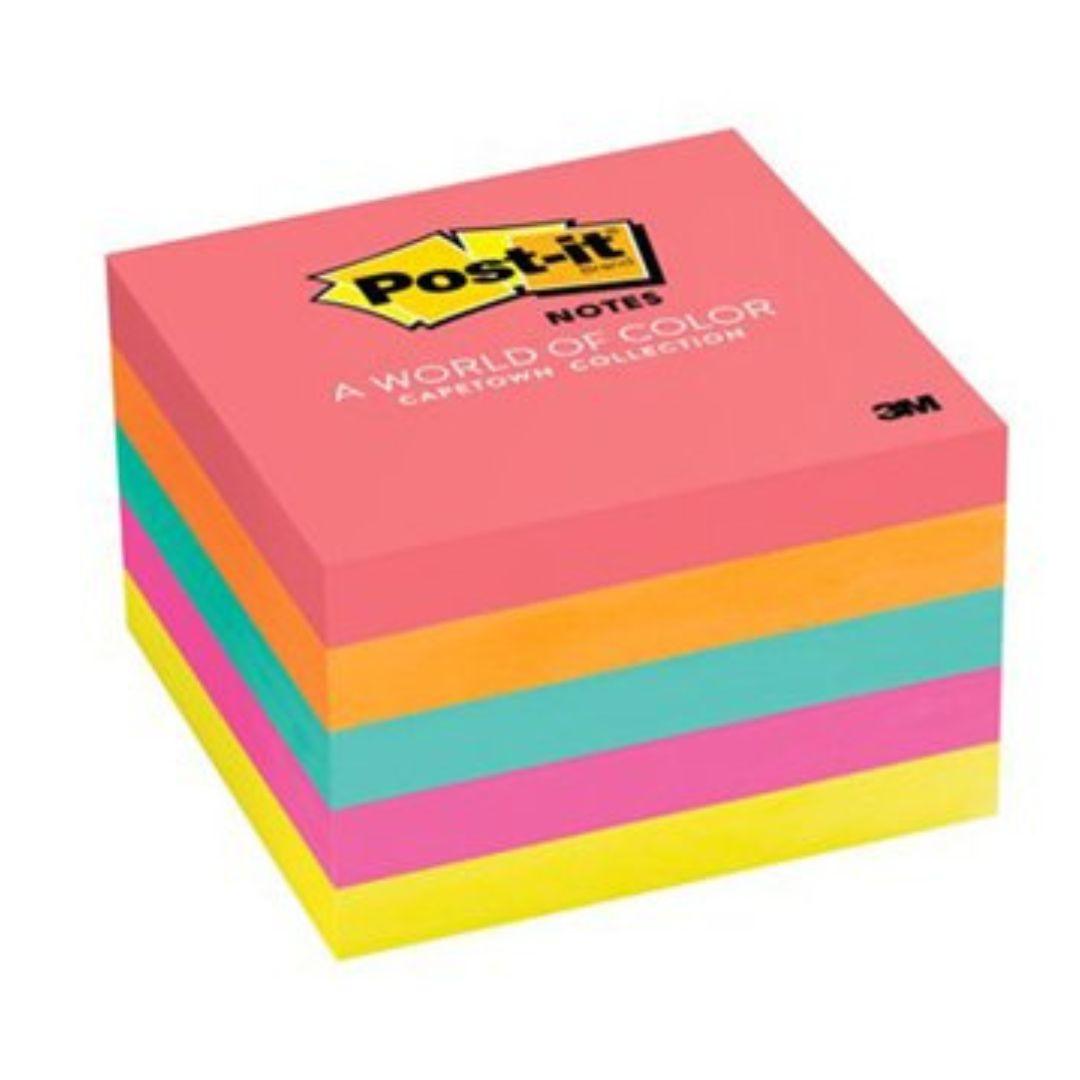 Cubo Notas Post-It Capetown 3x3 2072 - Colmenero Shop