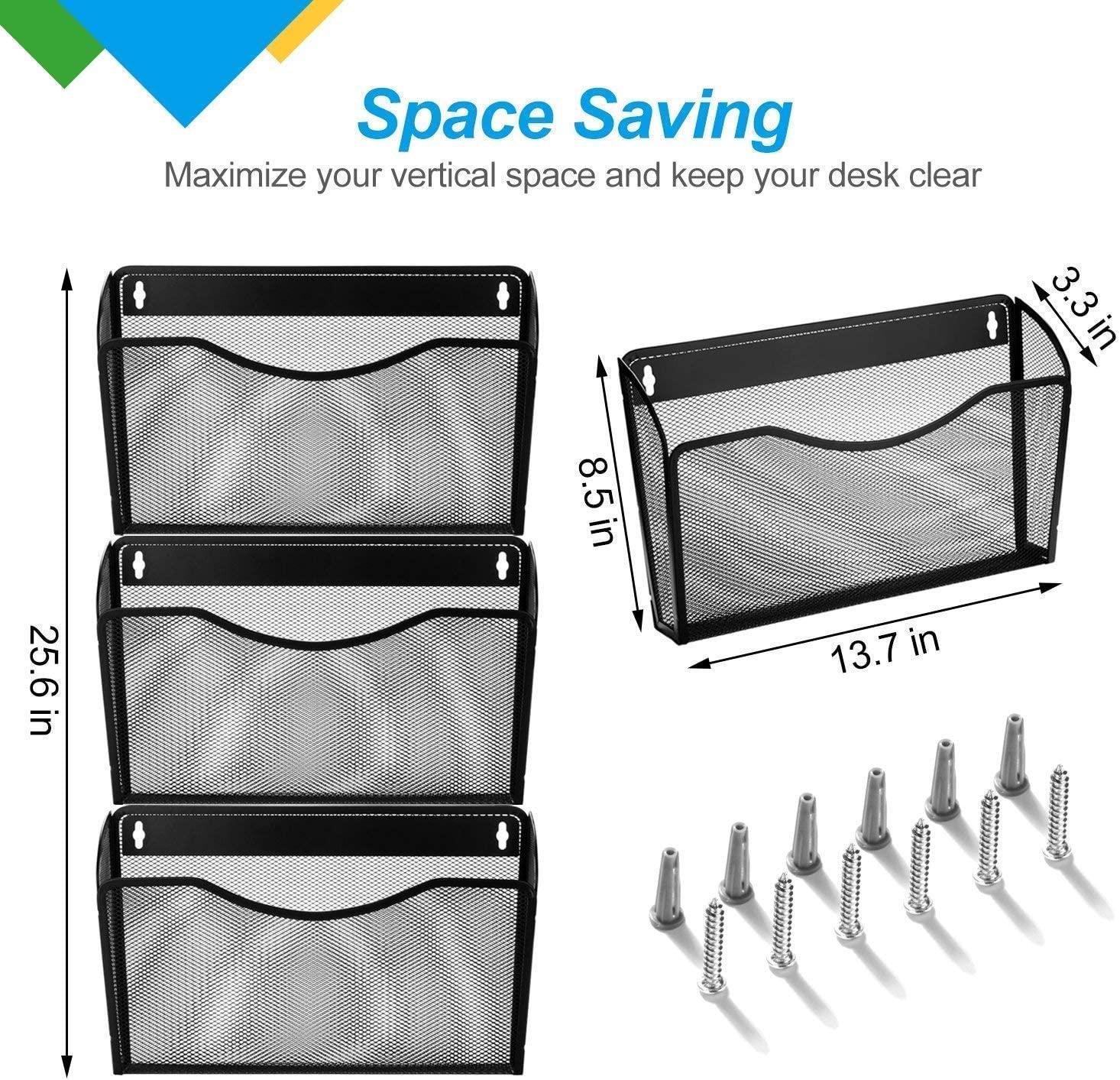 Organizador De Pared Malla Metalica Nextep C/3 NE-164P3 - Colmenero Shop
