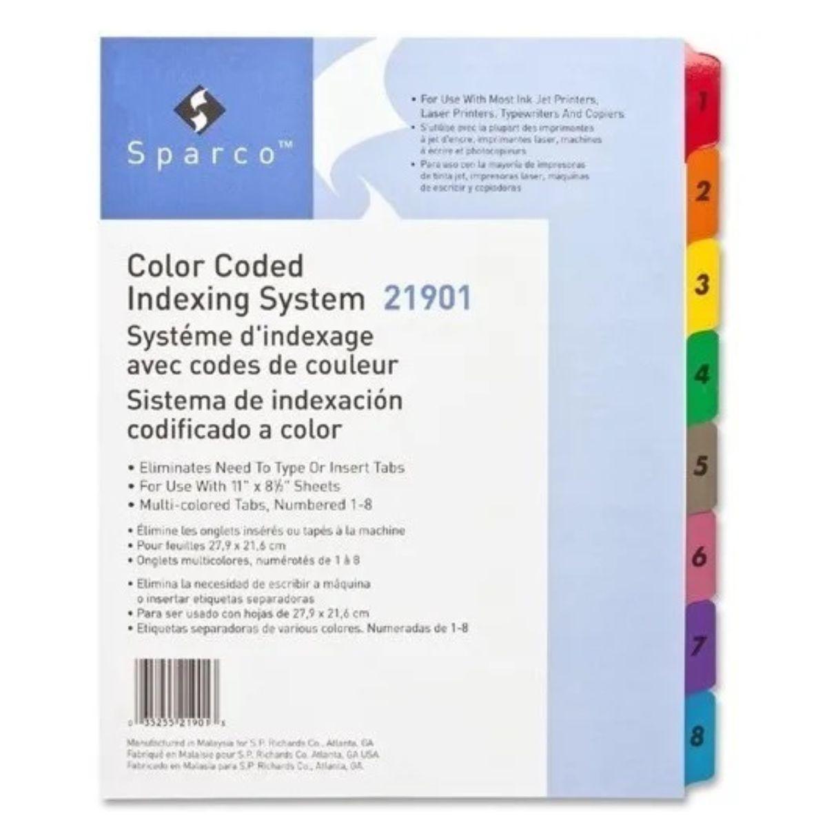 Separador 8 div Sparco 91901 - Colmenero Shop