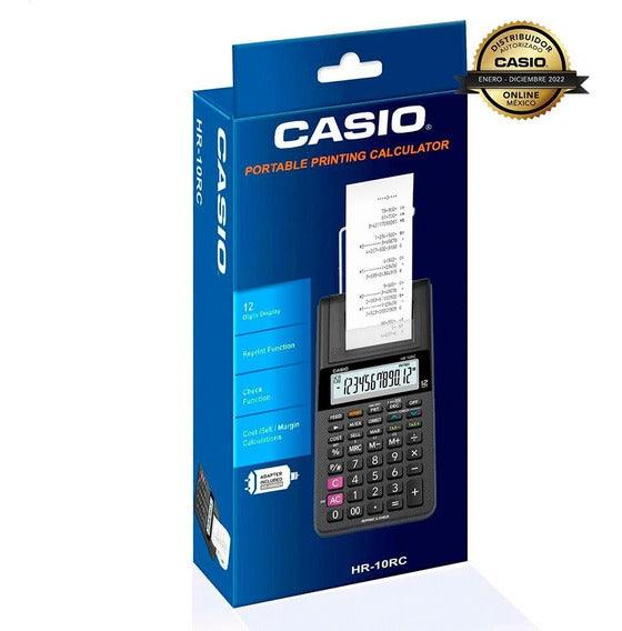 Sumadora de 12 dígitos Casio HR-10RC - Colmenero Shop