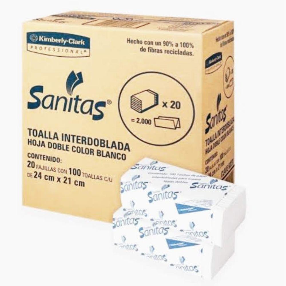 Toalla Interdoblada Sanitas C/20 Paq. - Colmenero Shop