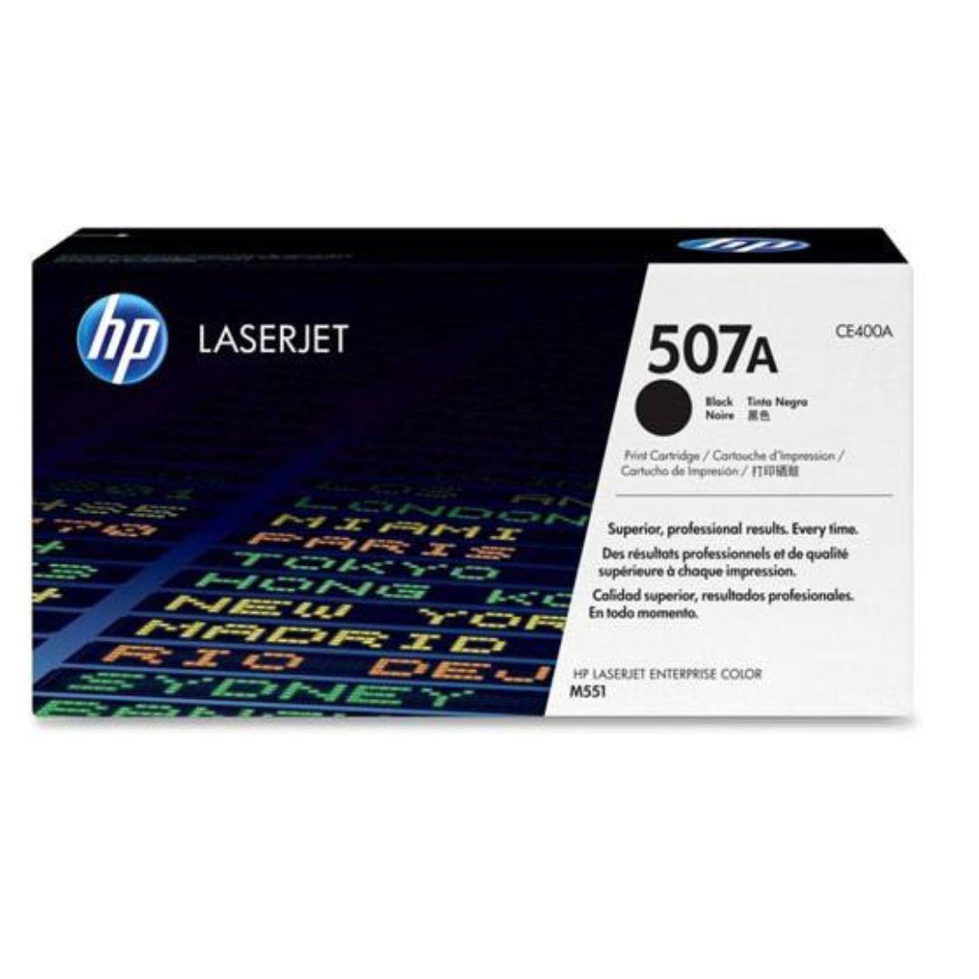 Tóner Original HP 507A Negro (CE400A) | 5,500 Pág | Enterprise